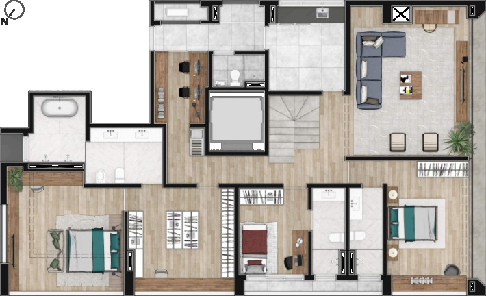 Imagem Apartamento com 2 Quartos à Venda, 137 m² em Pinheiros - São Paulo