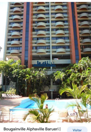 Imagem Apartamento com 1 Quarto para Alugar, 56 m² em Alphaville - Santana De Parnaíba