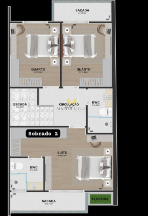 Imagem Sobrado com 3 Quartos à Venda, em Centro - Pinhais Imagem Sobrado com 3 Quartos à Venda, em Centro - Pinhais