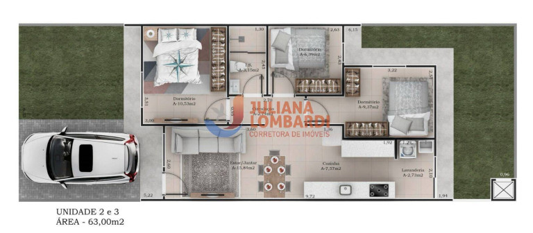 Imagem Casa com 3 Quartos à Venda, 63 m² em Periolo - Cascavel