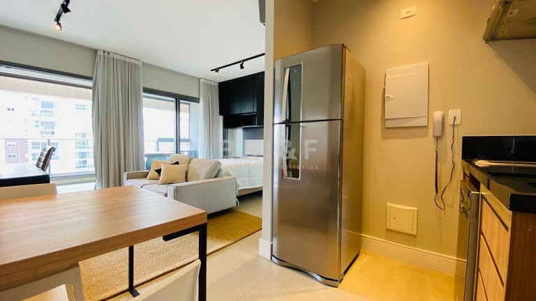 Imagem Apartamento com 1 Quarto para Alugar, 43 m² em Brooklin - São Paulo Imagem Apartamento com 1 Quarto para Alugar, 43 m² em Brooklin - São Paulo