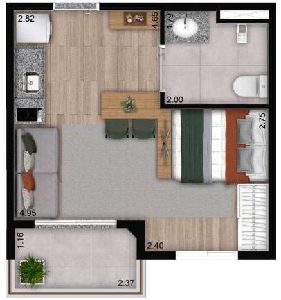 Imagem Apartamento à Venda, 27 m² em Perdizes - São Paulo