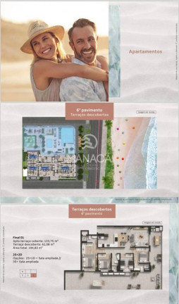 Imagem Apartamento com 3 Quartos à Venda, 133 m² em Tabuleiro - Barra Velha Imagem Apartamento com 3 Quartos à Venda, 133 m² em Tabuleiro - Barra Velha