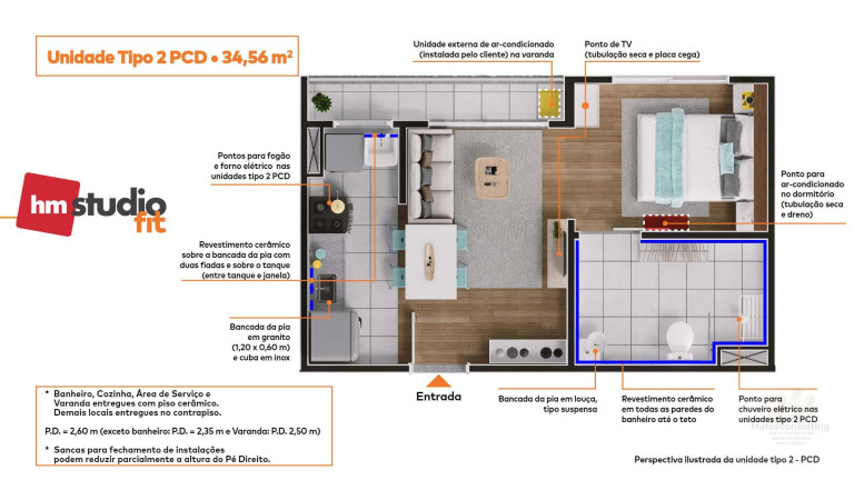 Imagem Apartamento com 1 Quarto à Venda, em Centro Imagem Apartamento com 1 Quarto à Venda, em Centro