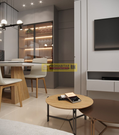 Imagem Casa de Condomínio com 2 Quartos à Venda, 55 m² em Lagoa Nova - Natal