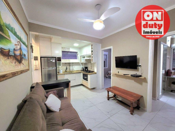 Imagem Apartamento com 2 Quartos à Venda, 50 m² em José Menino - Santos