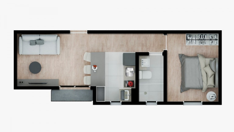 Imagem Apartamento com 2 Quartos à Venda, 61 m² em Alto Da Glória - Curitiba Imagem Apartamento com 2 Quartos à Venda, 61 m² em Alto Da Glória - Curitiba