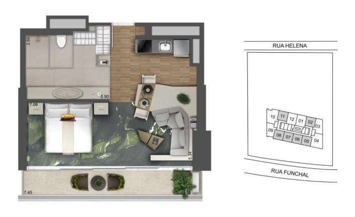 Imagem Apartamento com 2 Quartos à Venda, 97 m² em Vila Olímpia - São Paulo