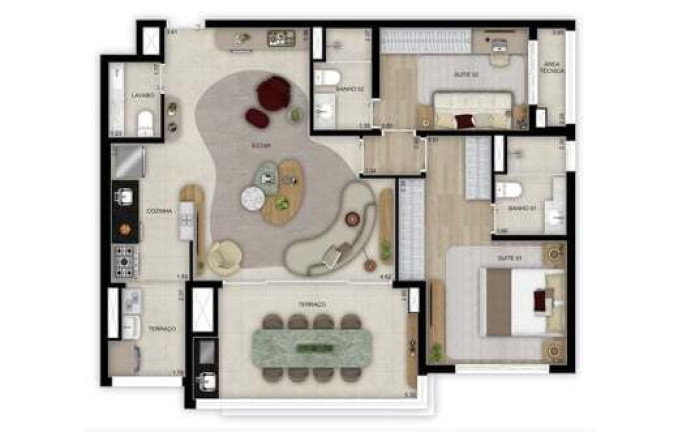 Imagem Imóvel com 4 Quartos à Venda, 159 m² em Santo Amaro - São Paulo Imagem Imóvel com 4 Quartos à Venda, 159 m² em Santo Amaro - São Paulo