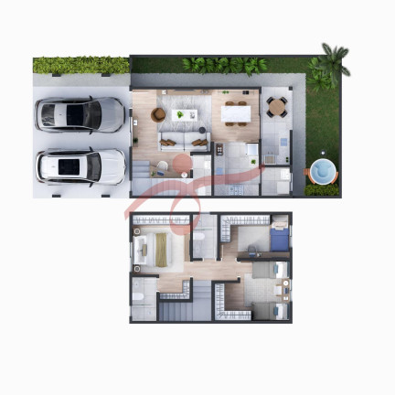 Imagem Casa com 3 Quartos à Venda, 130 m² em Caminho Novo - Tremembé Imagem Casa com 3 Quartos à Venda, 130 m² em Caminho Novo - Tremembé