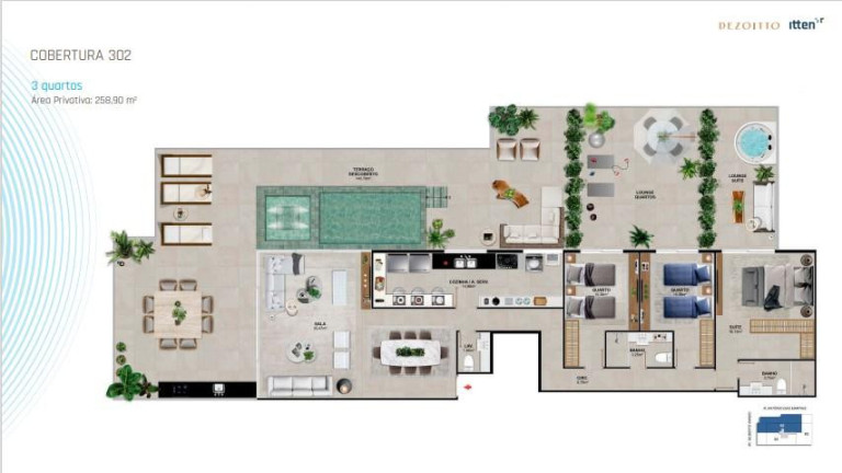 Imagem Apartamento com 3 Quartos à Venda, 258 m² em Barra Da Tijuca - Rio De Janeiro