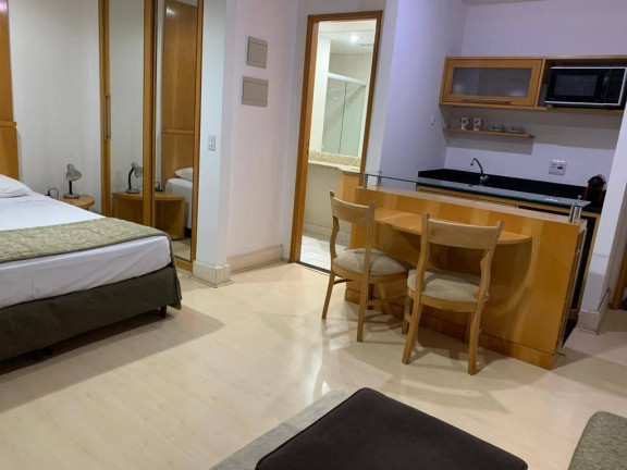 Imagem Apartamento com 1 Quarto para Alugar, 29 m² em Itaim Bibi - São Paulo Imagem Apartamento com 1 Quarto para Alugar, 29 m² em Itaim Bibi - São Paulo