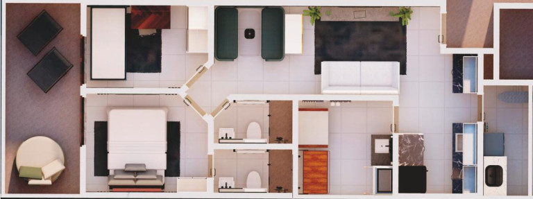 Imagem Apartamento com 2 Quartos à Venda, 46 m² em Campestre - Santo André Imagem Apartamento com 2 Quartos à Venda, 46 m² em Campestre - Santo André