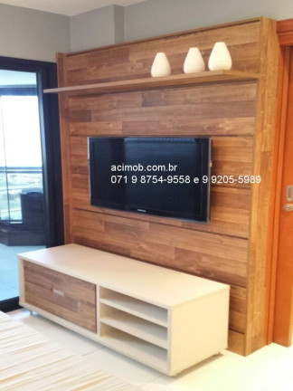 Imagem Imóvel com 1 Quarto para Alugar, 51 m² em Caminho Das árvores - Salvador