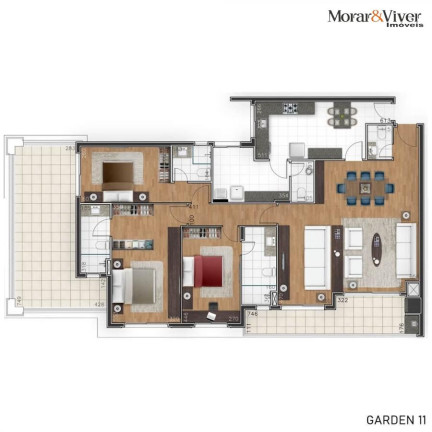 Imagem Apartamento com 3 Quartos à Venda, 146 m² em Juvevê - Curitiba Imagem Apartamento com 3 Quartos à Venda, 146 m² em Juvevê - Curitiba