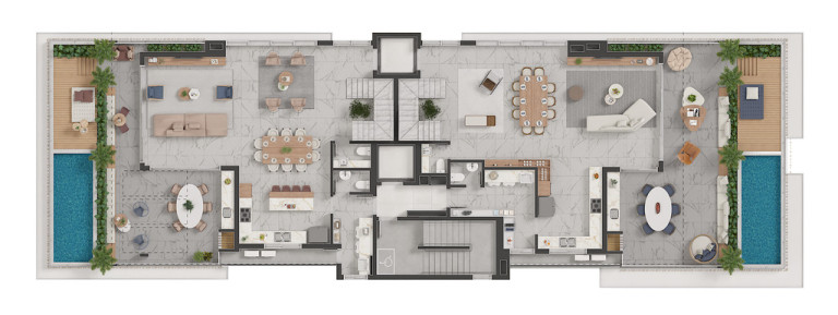 Imagem Imóvel com 3 Quartos à Venda, 172 m² em Batel - Curitiba Imagem Imóvel com 3 Quartos à Venda, 172 m² em Batel - Curitiba