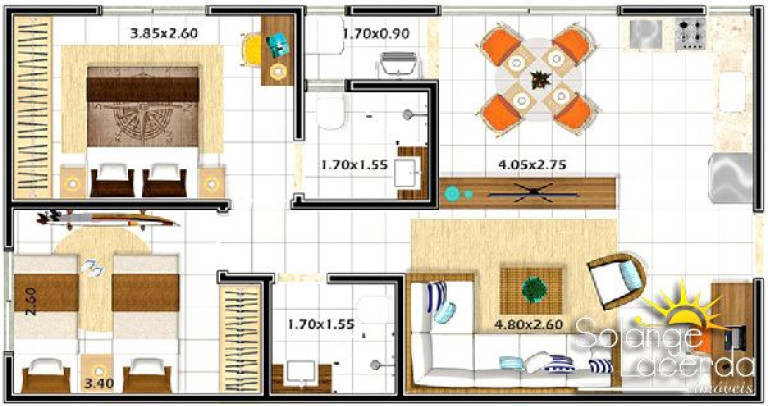 Imagem Apartamento com 2 Quartos à Venda, 70 m² em Centro - Ubatuba Imagem Apartamento com 2 Quartos à Venda, 70 m² em Centro - Ubatuba