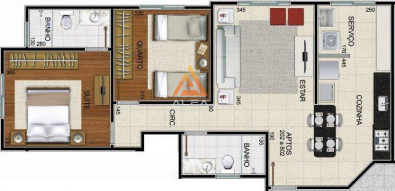 Imagem Apartamento com 2 Quartos à Venda, 75 m² Imagem Apartamento com 2 Quartos à Venda, 75 m²