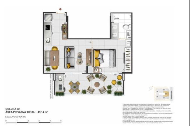Imagem Apartamento com 1 Quarto à Venda, 49 m² em Copacabana - Rio De Janeiro Imagem Apartamento com 1 Quarto à Venda, 49 m² em Copacabana - Rio De Janeiro