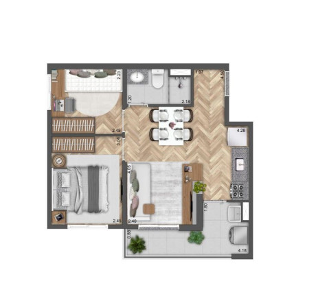 Apartamento com 2 Quartos à Venda, 38 m² em Freguesia Do ó - São Paulo