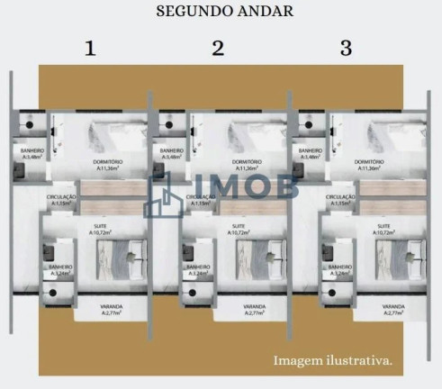 Imagem Casa com 2 Quartos à Venda, 86 m² em Nova Brasília - Jaraguá Do Sul