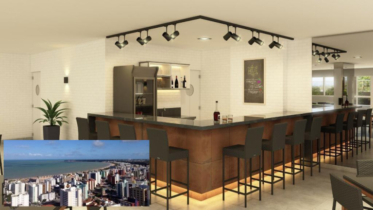 Apartamento com 3 Quartos à Venda, 98 m² em Bancários - João Pessoa
