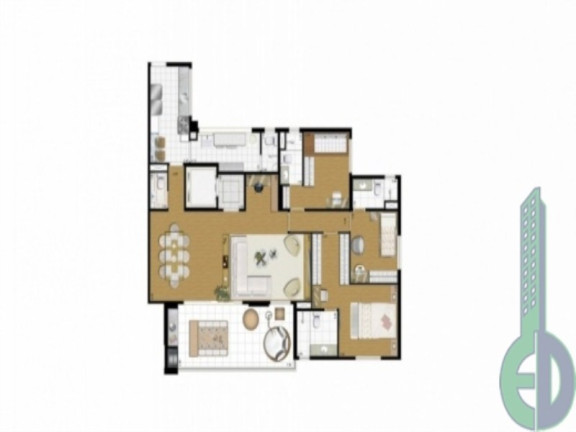 Imagem Imóvel com 3 Quartos à Venda, 123 m² em Centro - São Bernardo Do Campo Imagem Imóvel com 3 Quartos à Venda, 123 m² em Centro - São Bernardo Do Campo