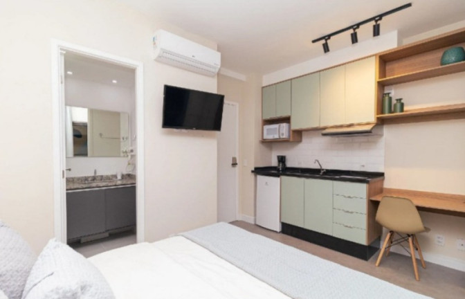 Imagem Kitnet com 1 Quarto à Venda, 24 m² em República - São Paulo Imagem Kitnet com 1 Quarto à Venda, 24 m² em República - São Paulo
