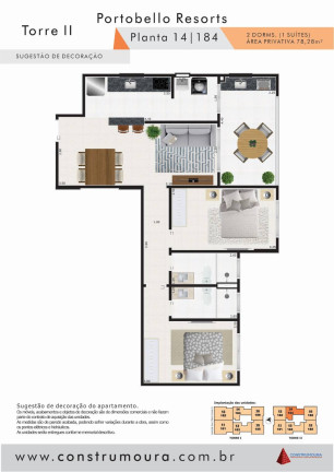 Imagem Apartamento com 2 Quartos à Venda, 78 m² em Centro - Mongaguá Imagem Apartamento com 2 Quartos à Venda, 78 m² em Centro - Mongaguá