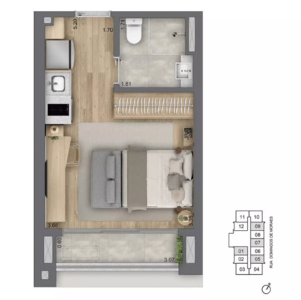 Imagem Imóvel com 1 Quarto à Venda, 24 m² em Vila Mariana - São Paulo Imagem Imóvel com 1 Quarto à Venda, 24 m² em Vila Mariana - São Paulo