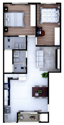 Imagem Apartamento com 2 Quartos à Venda, 66 m² em Itajuba - Barra Velha Imagem Apartamento com 2 Quartos à Venda, 66 m² em Itajuba - Barra Velha