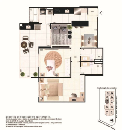 Imagem Apartamento com 2 Quartos à Venda, 77 m² em Guilhermina - Praia Grande