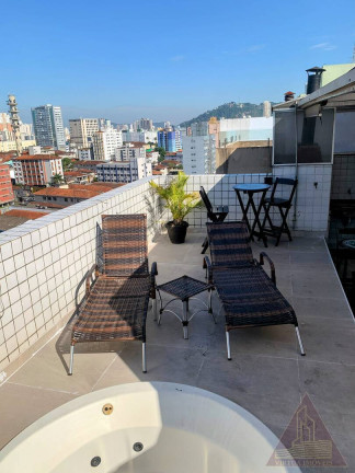 Imagem Apartamento com 3 Quartos à Venda, 220 m² em Encruzilhada - Santos