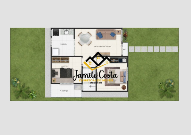 Imagem Casa de Condomínio com 2 Quartos à Venda, 97 m² em Sim - Feira De Santana Imagem Casa de Condomínio com 2 Quartos à Venda, 97 m² em Sim - Feira De Santana