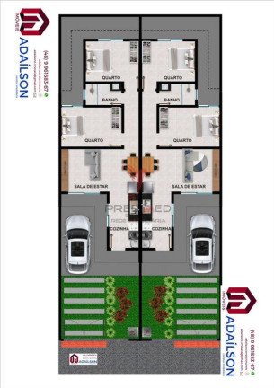 Imagem Casa com 2 Quartos à Venda, 6 m² em Forquilhas - São José Imagem Casa com 2 Quartos à Venda, 6 m² em Forquilhas - São José