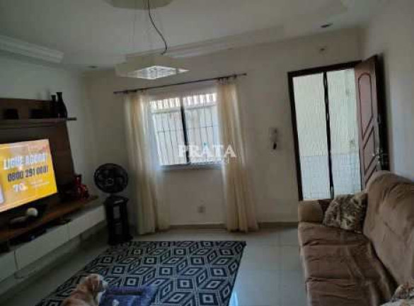 Imagem Casa com 3 Quartos à Venda, 127 m² em São Jorge - Santos Imagem Casa com 3 Quartos à Venda, 127 m² em São Jorge - Santos