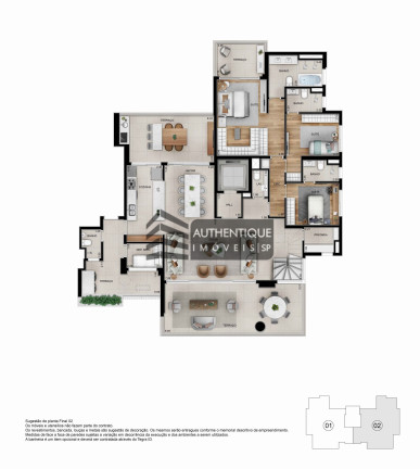 Imagem Cobertura com 4 Quartos à Venda, 406 m² em Campo Belo - São Paulo Imagem Cobertura com 4 Quartos à Venda, 406 m² em Campo Belo - São Paulo