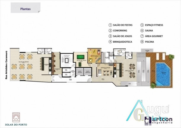 Imagem Apartamento com 2 Quartos à Venda, 55 m² em Praia Do Morro - Guarapari