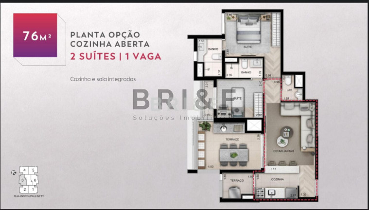 Imagem Apartamento com 2 Quartos à Venda, 76 m² em Jardim Das Acacias - São Paulo Imagem Apartamento com 2 Quartos à Venda, 76 m² em Jardim Das Acacias - São Paulo