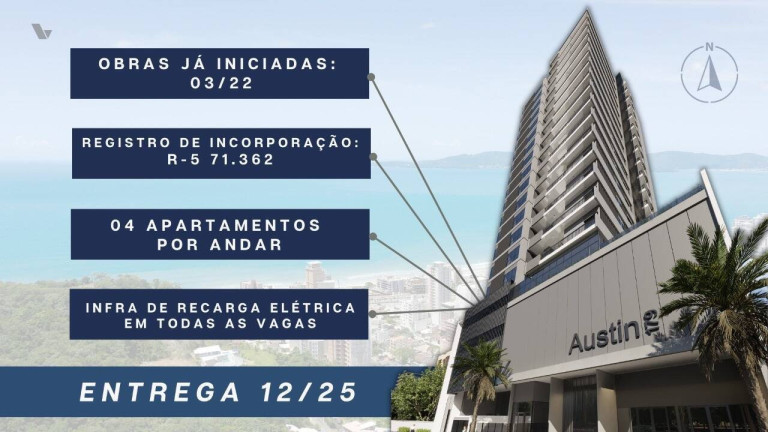 Imagem Apartamento com 2 Quartos à Venda, 70 m² em Morretes - Itapema