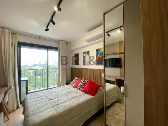 Apartamento com 1 Quarto para Alugar, 23 m² em Brooklin  - São Paulo