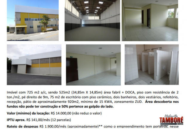 Imagem Galpão para Alugar,  em Galpões Barueri - Alphaville