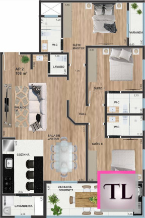 Imagem Apartamento com 3 Quartos à Venda, 70 m² em Vila Togni - Poços De Caldas Imagem Apartamento com 3 Quartos à Venda, 70 m² em Vila Togni - Poços De Caldas