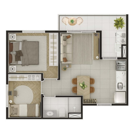Imagem Imóvel com 2 Quartos à Venda, 42 m² em Barra Funda - São Paulo Imagem Imóvel com 2 Quartos à Venda, 42 m² em Barra Funda - São Paulo