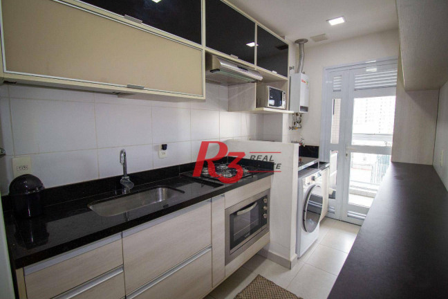 Imagem Apartamento com 1 Quarto à Venda, 57 m² em Gonzaga - Santos Imagem Apartamento com 1 Quarto à Venda, 57 m² em Gonzaga - Santos