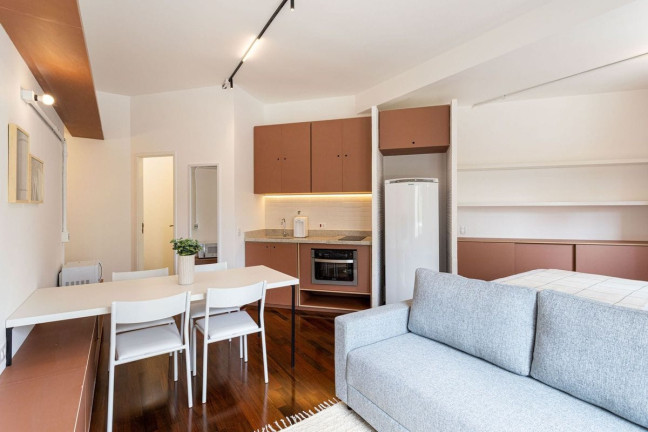 Imagem Apartamento com 1 Quarto para Alugar, 31 m² em Santa Cecília - São Paulo