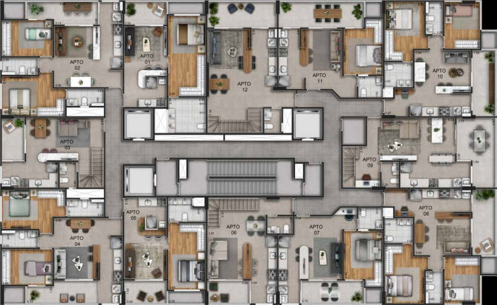 Imagem Apartamento com 2 Quartos à Venda, 71 m² em Park Lozandes - Goiânia Imagem Apartamento com 2 Quartos à Venda, 71 m² em Park Lozandes - Goiânia