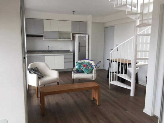 Imagem Cobertura com 1 Quarto à Venda, 74 m² em Vila Madalena - São Paulo