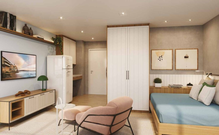 Imagem Apartamento com 1 Quarto à Venda, 24 m² em Pinheiros - São Paulo