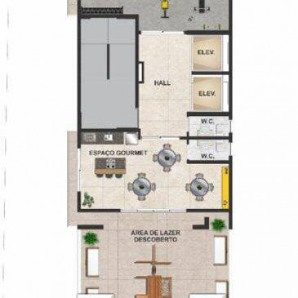 Imagem Apartamento com 1 Quarto à Venda,  em Santa Teresinha - São Paulo